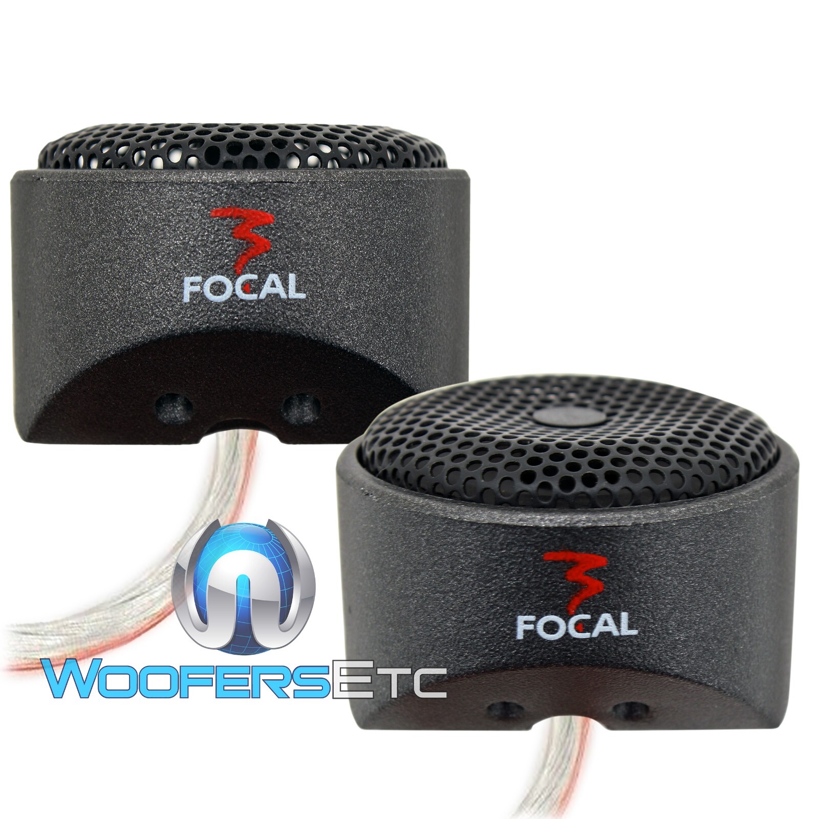 PAIR TWFA FOCAL CAR AUDIO TWEETERS FROM FLAX POLYGLASS COMPONENT SPEAKERS NEW