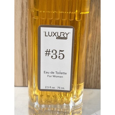 Luxury Women #35 Eau de Toilette For Women 2.5 fl oz 75 mL Spray Fragrance