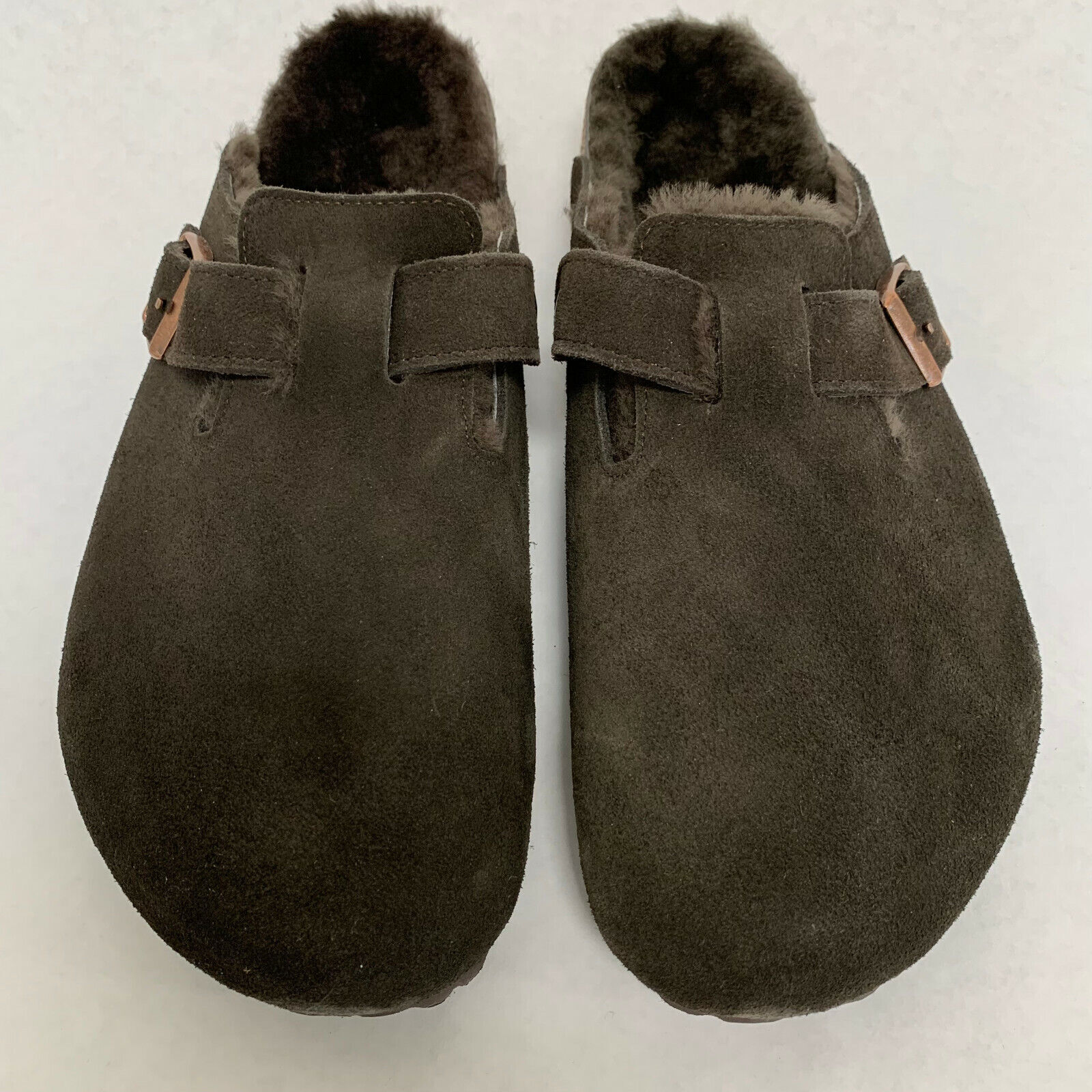 【猫ちゃん】BIRKENSTOCK Boston Boston Soft Footbed Suede Leather Faded Purple | BIRKENSTOCK