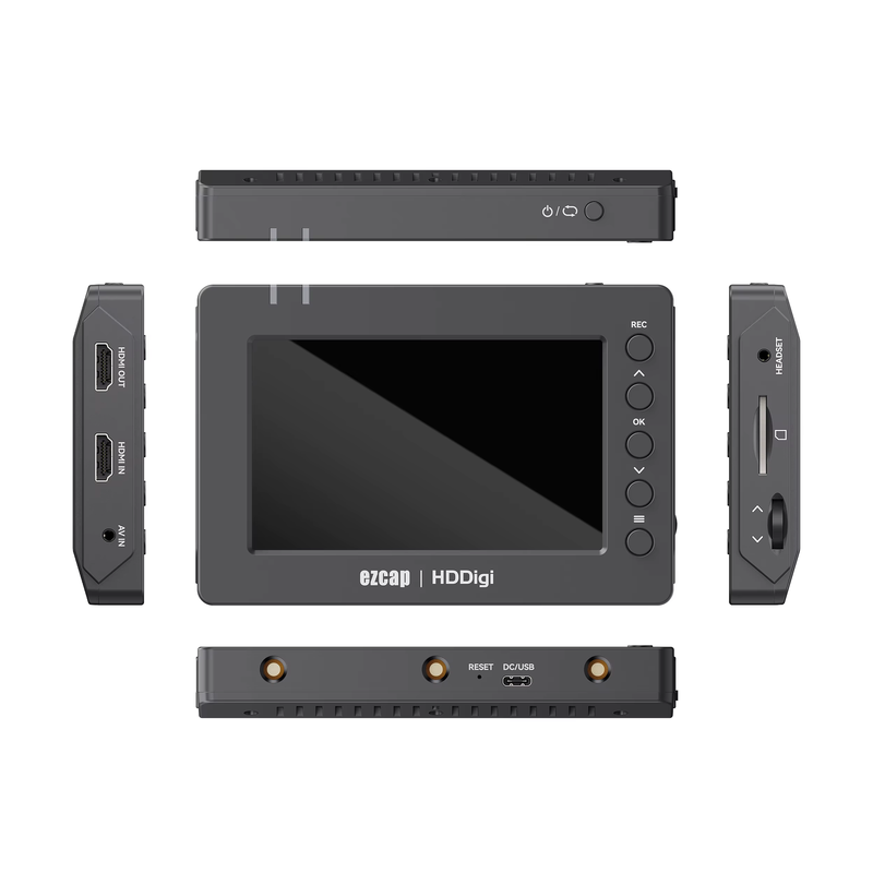 277 1080p HDMI CVBS AV Video Capture Card Game Recorder Schedule Recording To SD