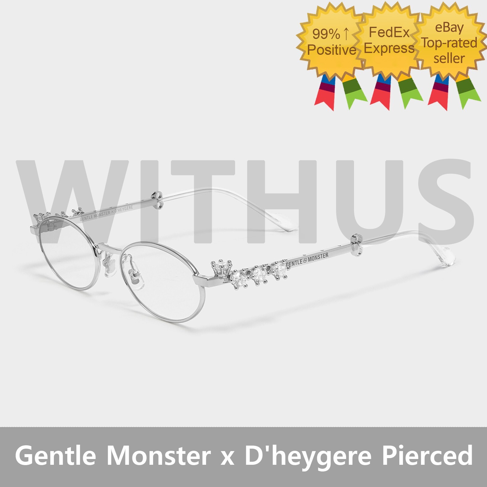 Gentle Monster x D'heygere Pierced 02 Silver / 100 Gentle Monster x D'heygere Pierced 02 Silver / 100