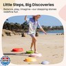 Tiny Land Stepping Stones for Kids, 5pcs Non-Slip Toddler, Sensory for Promoting Toddler's Balance and Coordination Skills, Stepping Stones for Toddlers 3-5