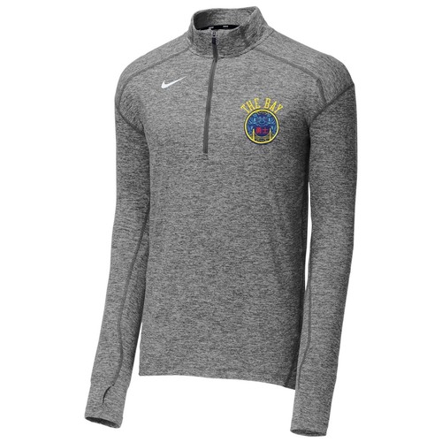 [H000428-NGSW] Мужской пуловер Nike NBA Golden State Warriors The Bay с молнией 1/4