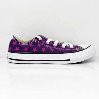 Converse Girls Chuck Taylor All Star 358516F Фиолетовые повседневные кроссовки Кроссовки, размер 13