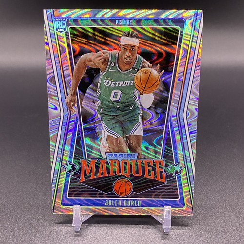 25! 🚨2022-23 Panini Marquee Jalen Duren RC Swirl Detroit