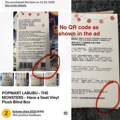 Foto dell'oggetto di un acquirente verificato