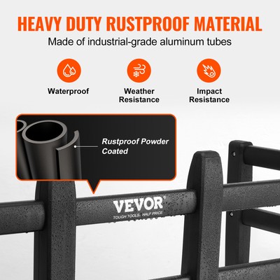 VEVOR Truck Bed Extender Retractable Tailgate for Ridgeline/Gladiator/Tacoma