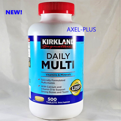 Kirkland Signature Daily Multi, 500 Tablets