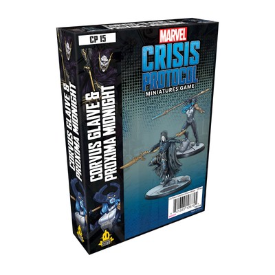 Игра Marvel: Crisis Protocol: Глефа Корвуса и набор персонажей Proxima Midnight