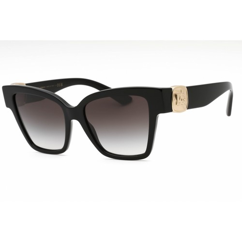 Dolce & Gabbana Women's Sunglasses Black Plastic Cat Eye