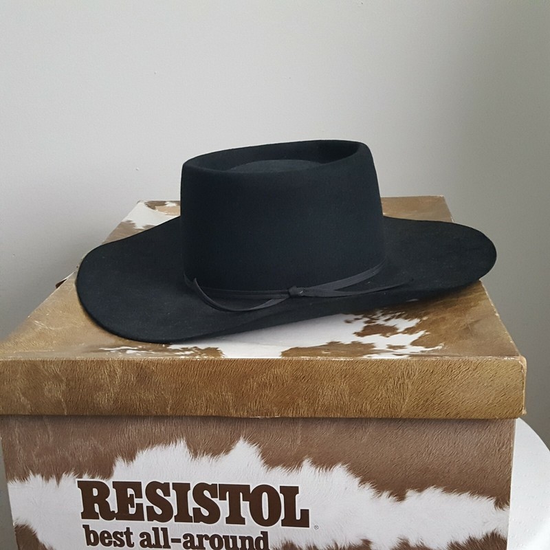 resistol self conforming hat 4x beaver