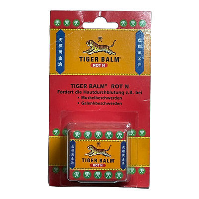 Tiger Balm Red N @ To promote blood circulation in the skin @ 19.4g/0.68oz