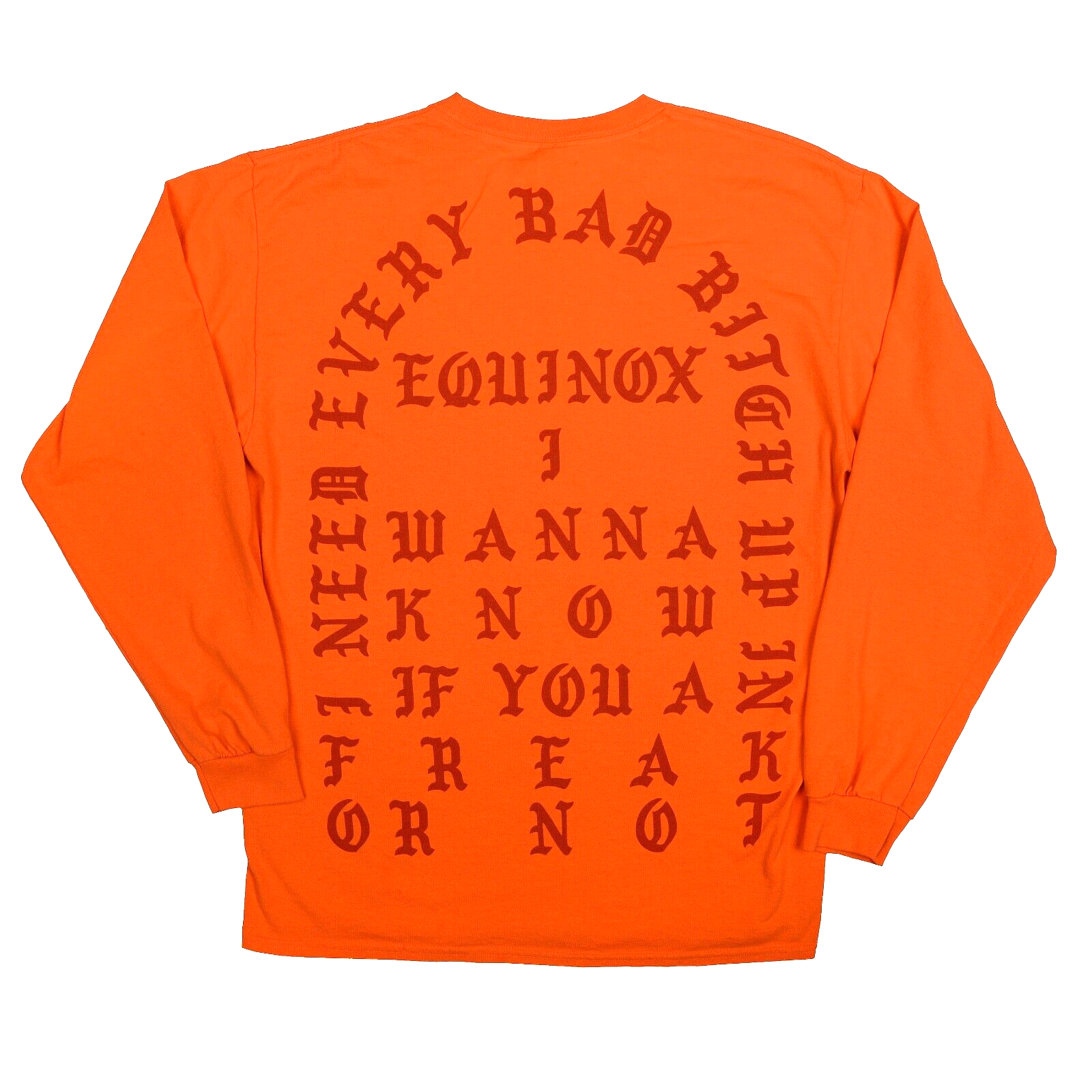 Kanye West The Life Of Pablo Equinox New York L/S Shirt Kanye West The Life Of Pablo Equinox New York L/S Shirt