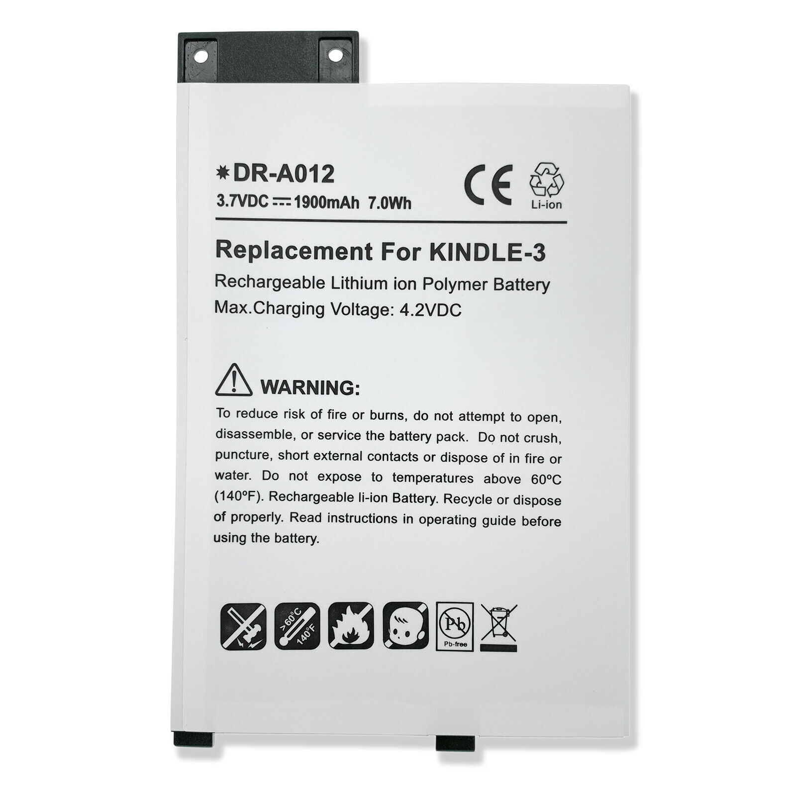 New Battery 170-1032-00 For Amazon Kindle 3 Keyboard D00901 Graphite 170-1032-01