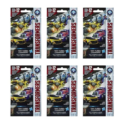 Transformers Tiny Turbo Changers Series 2 Blind Bag Party Favour Pack of 6