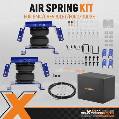 Air Helper Spring Suspension Leveling Kit For Ford F250 F350 Super Duty 1997-04
