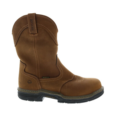 Wolverine Anthem Wellington Steel Toe W02287 Мужские коричневые широкие рабочие ботинки