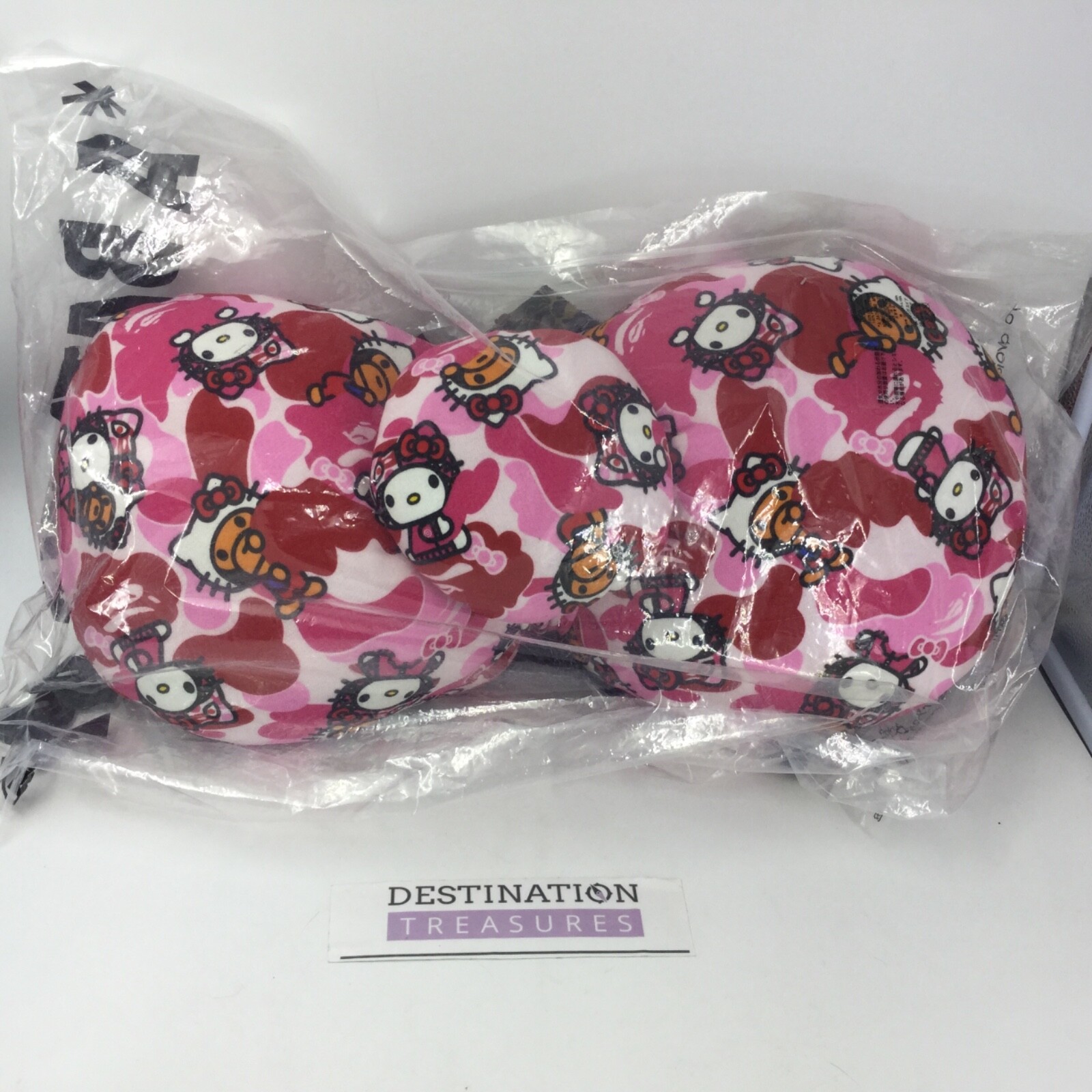 Hello Kitty Baby Milo Bape A Bathing Ape Bow Pillow Sofa Or Bed