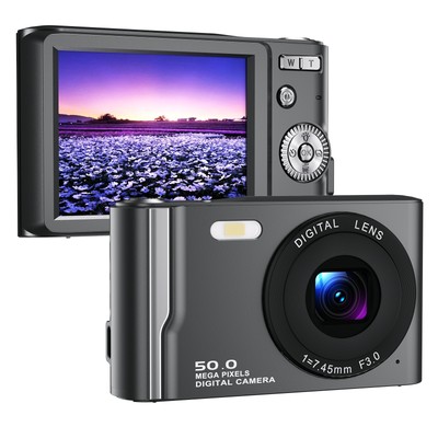 Digital Camera HD 1080P 50MP 2.4'' LCD Display Screen Auto focus 32GB 16X Zoom