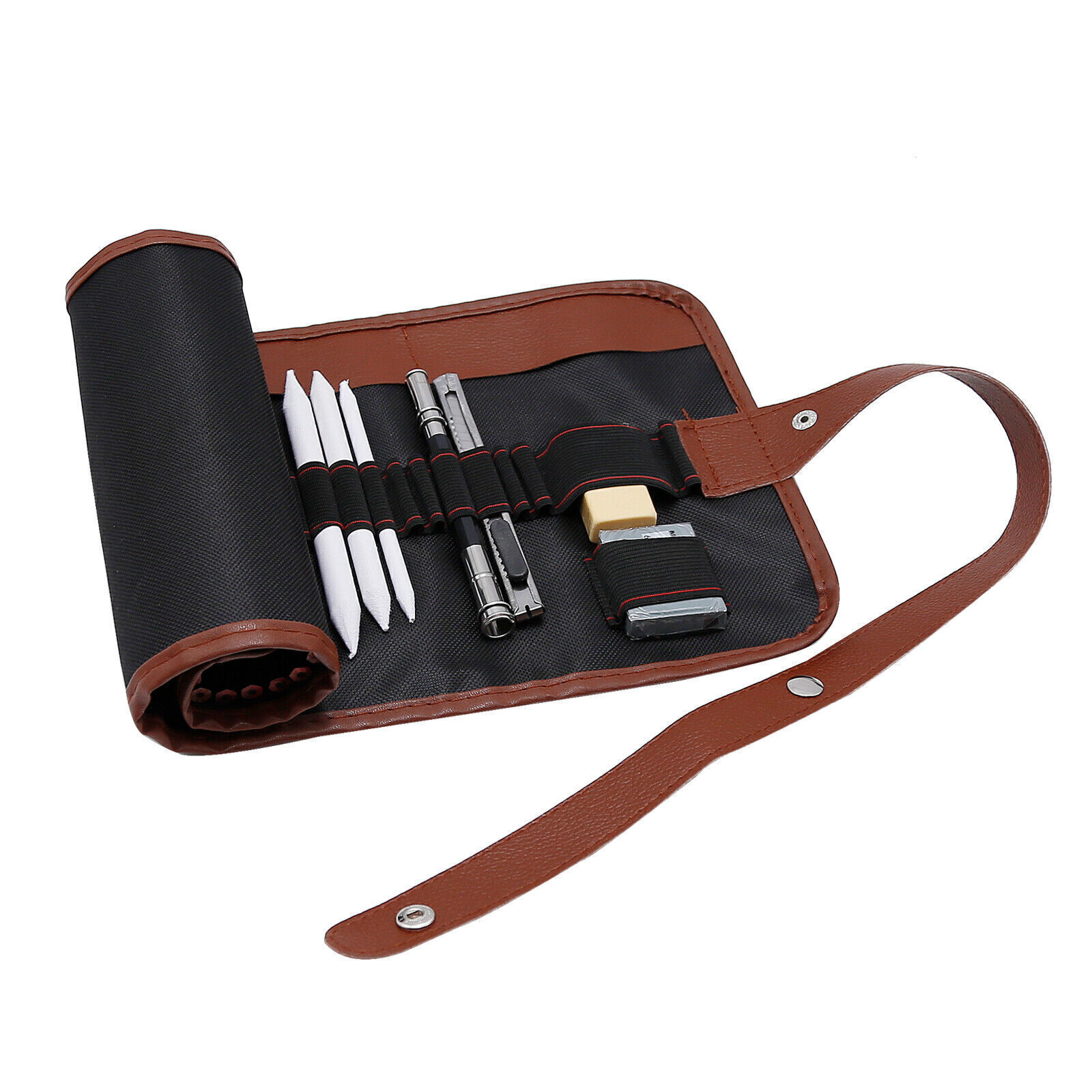 29 Pcs Professional Drawing Artist Tool Set Pencil and Sketch Charcoal with Bag