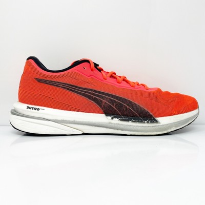 Кроссовки Puma Mens Velocity Nitro 194596-01 Оранжевые Кроссовки Размер 13