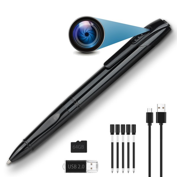 Hidden Cam Pocket Pen Camera 1080P HD Mini Body Video Recorder DVR Security USB - Image 114