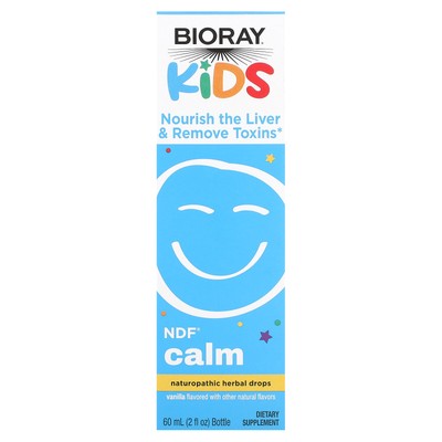 Kids, NDF Calm, ваниль, 2 жидких унции (60 мл)
