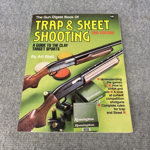 1989 Gun Digest Book of Trap and Skeet Shooting 2nd Ed Art Blatt Trade Paperback