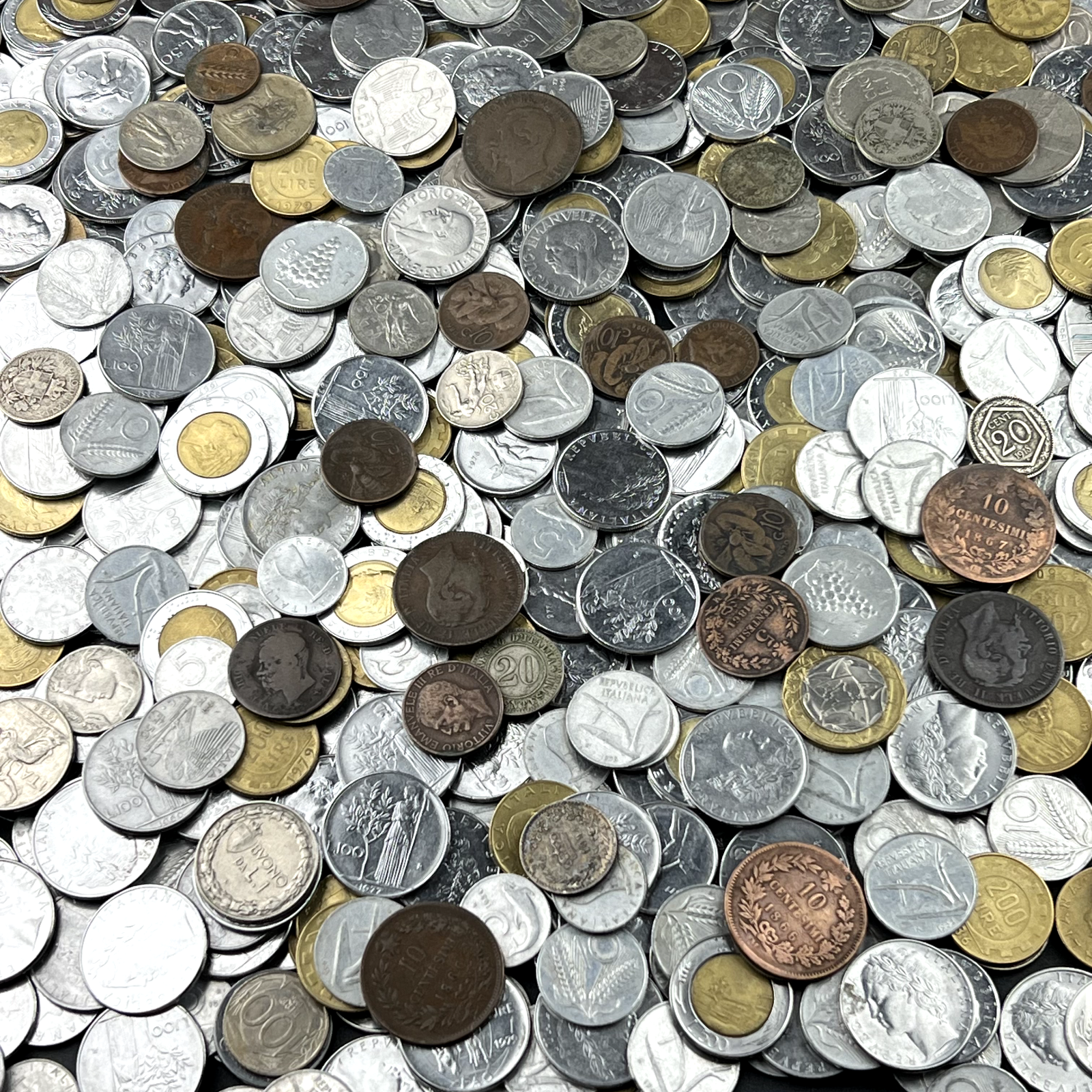 Italy Coin | 1 Random Collectible Old Italian Coin for Coin Collecting