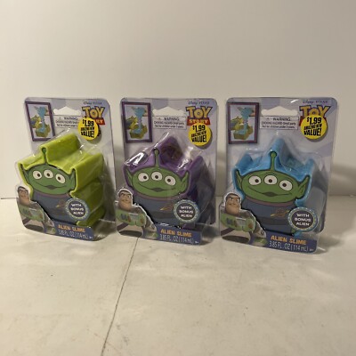 Disney Toy Story 4 Little Green Men Alien 3 Pack Slime Set