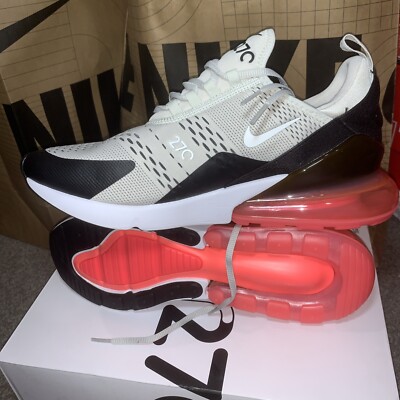 Nike Air Max 270 Light Bone/Hot Punch Casual Sneakers Mens Size US 12 Shoes