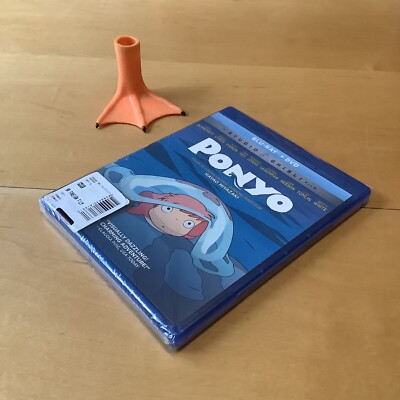 Ponyo (Blu-ray, DVD, 2008) New Sealed