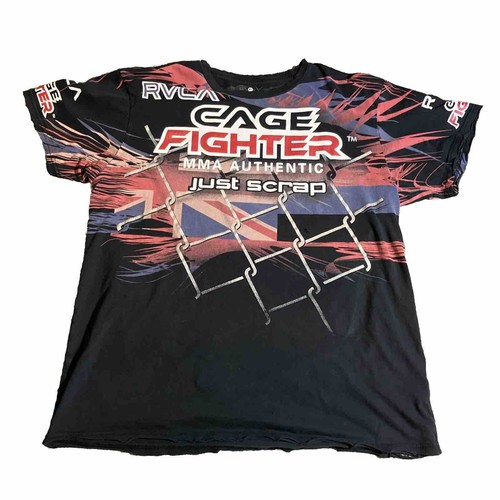 【タイムセール！】MMA Tシャツ　L mens-500-level-black-zhang-