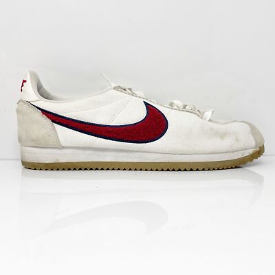 

Nike Womens Classic Cortez 905614-103 Белая повседневная обувь Кроссовки Размер 9,5, Белый, Classic Cortez