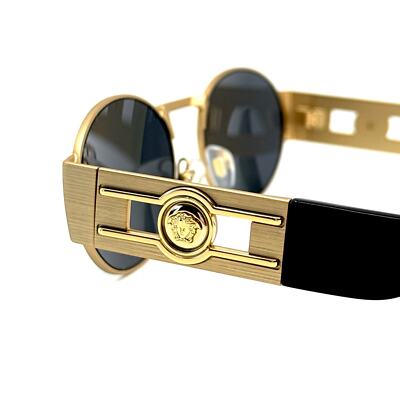 Pre-owned Versace New,  Sunglasses Mod.2264 1002/87 Authentic In Black