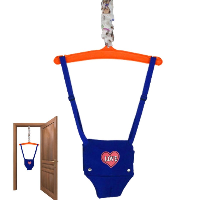 Adjustable Baby Doorway Bouncer Seat Hanging Chair Swing Jumper Walking Harness