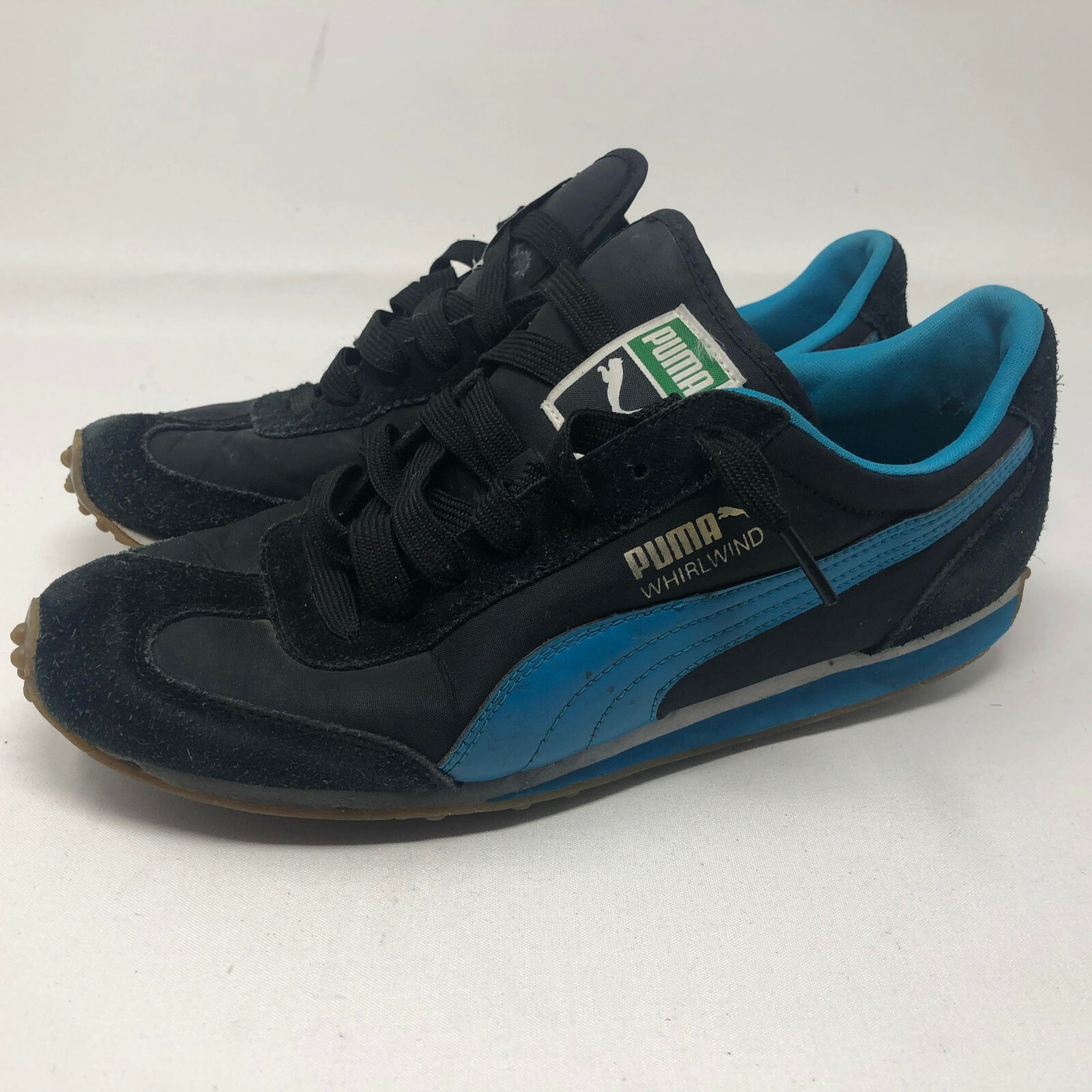 puma whirlwind trainers blue