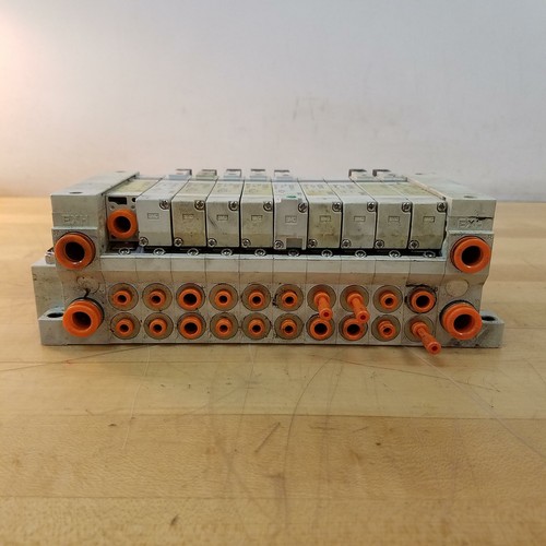 SMC Assembly (6) VQ2100-5, (1) VQ2200-5,  (2) VVQ2000-10A-1, (1) VVQ2000-P-1-N9