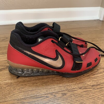 NIKE ROMALEOS 2 WEIGHTLIFTING SHOES RED GOLD 476927 670 Men s 11