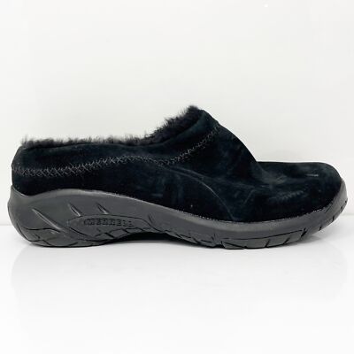 

Merrell Womens Encore Ice 4 J002028 Черные повседневные туфли-сабо без шнуровки, размер 9,5, Черный, Encore Ice 4