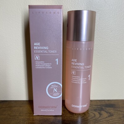 Liposome - Dermafirm Age Reviving Essential Toner 200ml, 6.76 fl.oz. *NEW*