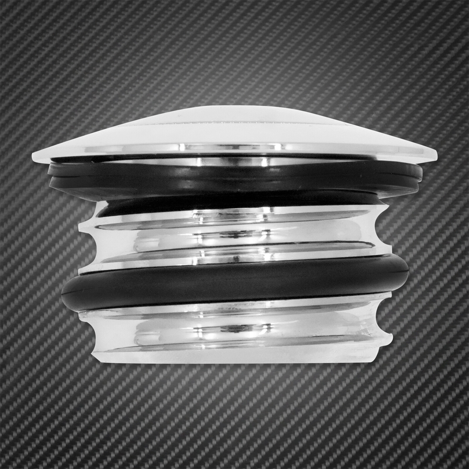 Chrome Dash Fuel Console Cover + Gas Tank Cap Screw Fit For Harley Touring 08-23