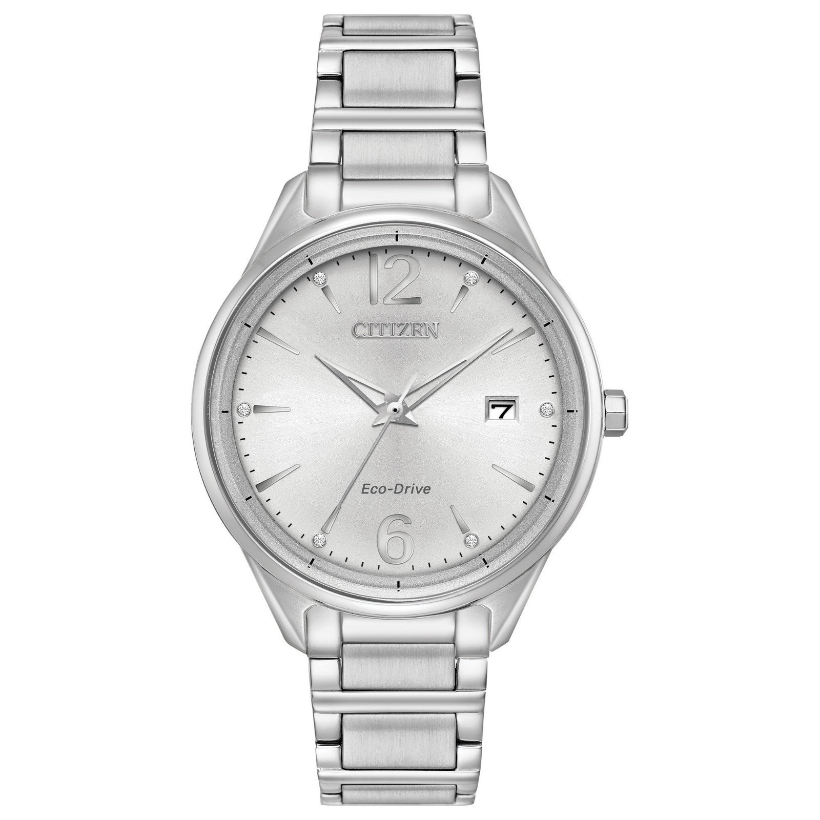 citizen eco drive women's watch silver