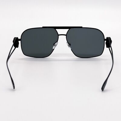 Pre-owned Versace 0ve2269-143387 Matte Black Sunglasses In Gray