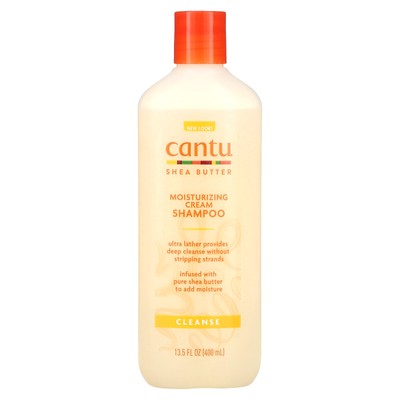 Shea Butter, Moisturizing Cream Shampoo, 13.5 fl oz (400 ml)