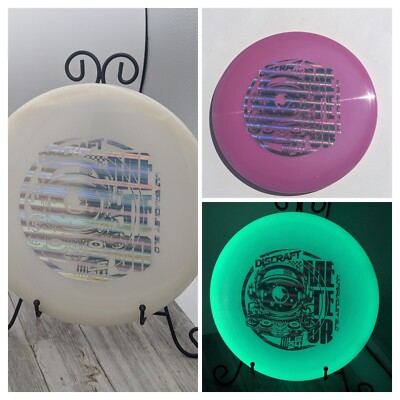 New Discraft Ledgestone 2024 UV Glo Meteor Midrange Disc Golf Disc 175-176 Grams