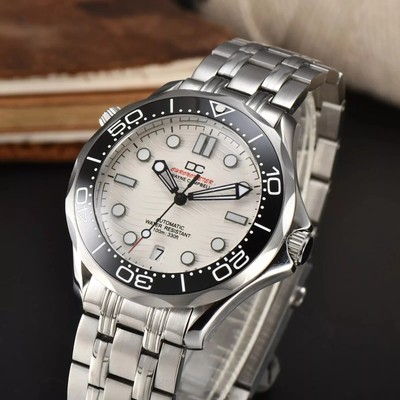 USA SHIP! New Dwayne Campbell 5034-Sea-Diver-Sub-Master-NH35 Free Rubber Strap!