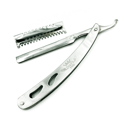 NEW SHAVETTE BARBER SALON HAIR SHAPER SHAVER TRIMMER RAZOR BLADE + 5 BLADES