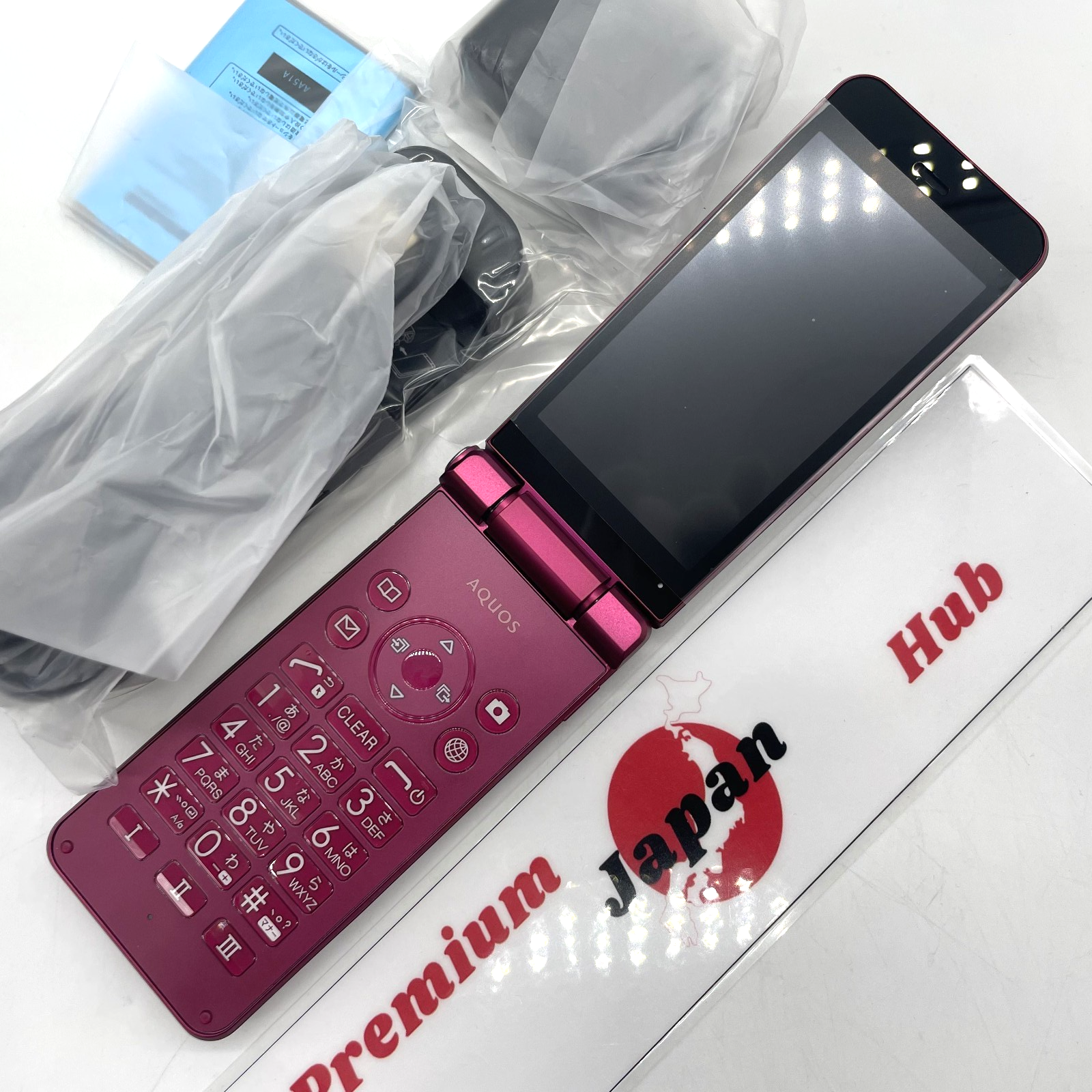 あいす様　ガラホ SHARP AQUOS SH-N01 SIMフリー SHARP SH-N01 AQUOS KEITAI ANDROID FLIP PHONE UNLOCKED NEW