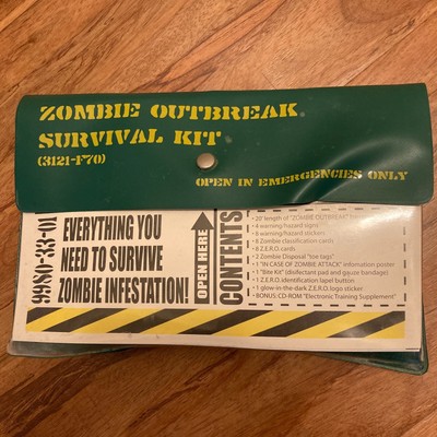 Zombie Outbreak Survival Kit - Zombie Emergency Response Operations - Spherewerx